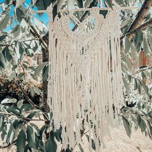 Boho macrame wall hanging mini